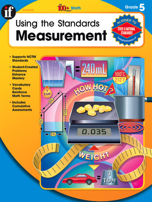 Title details for Using the Standards - Measurement, Grade 5 by Jillayne Prince Wallaker - Available